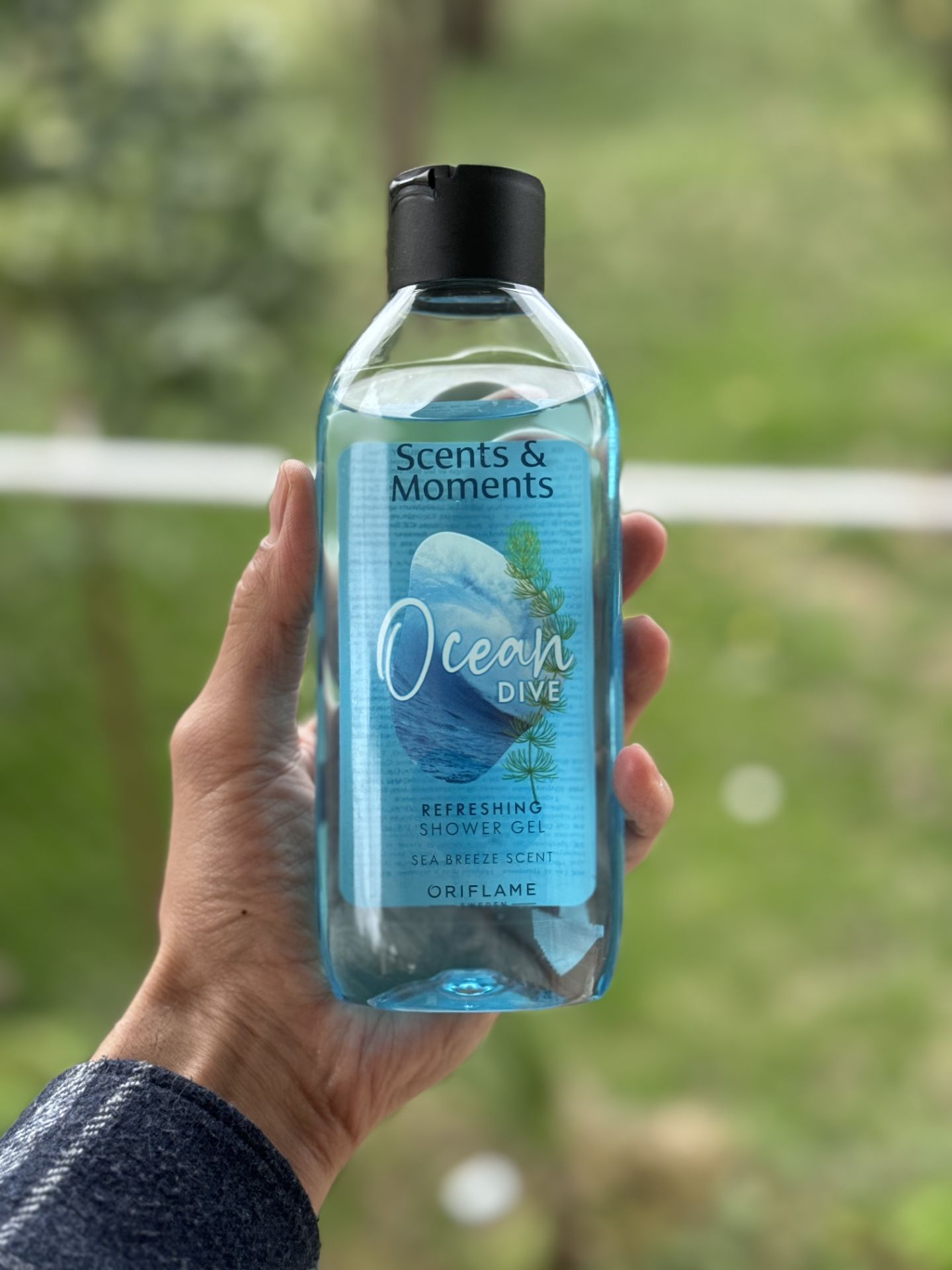 شامپو بدن Ocean Dive اوریفلیم با رایحه نسیم دریا | حس طراوت در هر دوش