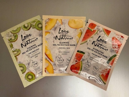 ماسک ژلی خنک‌کننده لاو نیچر اوریفلیم